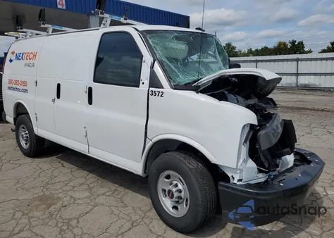 2025 GMC Savana G2500 from USA, damaged, VIN 1GTW7AFP7S1121914